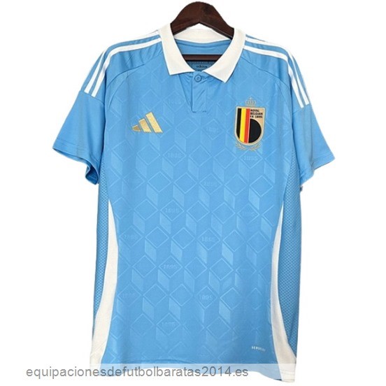 Nuevo Tailandia 2ª Camiseta Belgica 2024 Azul Baratas